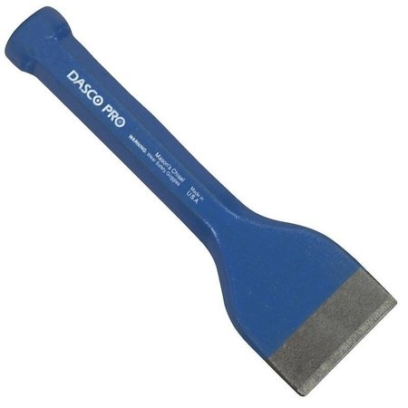 DASCO PRO Mason Chisel, 134 in W Blade, 712 in OAL, HCS Blade 333-0